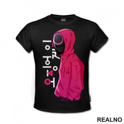 Circle Guard And Logo - Squid Game - Majica