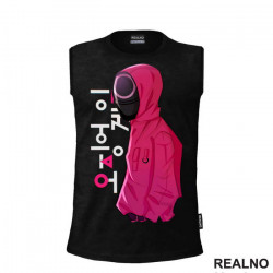 Circle Guard And Logo - Squid Game - Majica