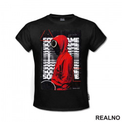 Circle Guard And White Logo - Squid Game - Majica