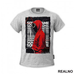 Circle Guard And White Logo - Squid Game - Majica