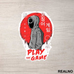 Circle Guard - Play The Game - Squid Game - Nalepnica