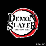 Logo - Kimetsu no Yaiba - Demon Slayer - Nalepnica