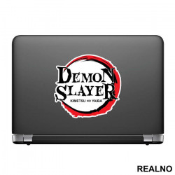 Logo - Kimetsu no Yaiba - Demon Slayer - Nalepnica Logo - Kimetsu no Yaiba - Demon Slayer - Nalepnica