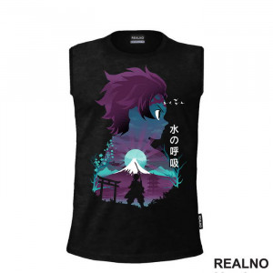 Tanjiro Kamado - Double Exposure - Demon Slayer - Majica Tanjiro Kamado - Double Exposure - Demon Slayer - Majica