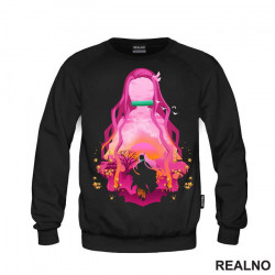 Nezuko Pink - Double Exposure - Demon Slayer - Duks Nezuko Pink - Double Exposure - Demon Slayer - Duks