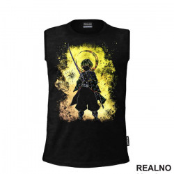 Tanjiro - Yellow Splash - Demon Slayer - Majica Tanjiro - Yellow Splash - Demon Slayer - Majica