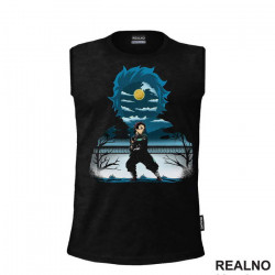 Tanjiro Kamado - Blue - Double Exposure - Demon Slayer - Majica Tanjiro Kamado - Blue - Double Exposure - Demon Slayer - Majica