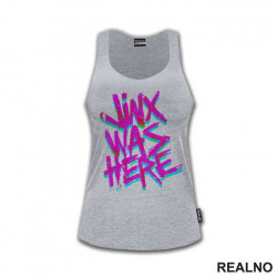 Jinx Was Here - Graffiti - League of Legends - LOL - Arcane - Majica