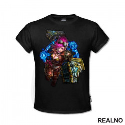 VI - League of Legends - LOL - Arcane - Majica
