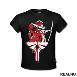 Ellie - Red - Bow And Arrow - The Last Of Us - Majica