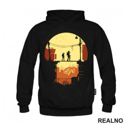 Ellie And Joel - Crossing Bridge - The Last Of Us - Duks