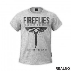 When Lost In The Dark - Look For The Light - The Last Of Us - Majica