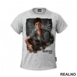 Ellie Playing Guitar - The Last Of Us - Majica