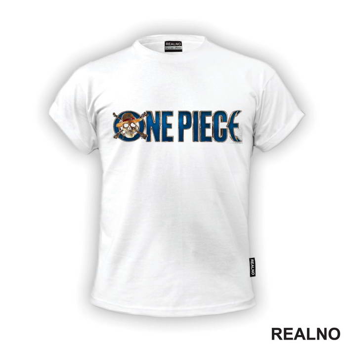 Metallic Logo - One Piece - Majica