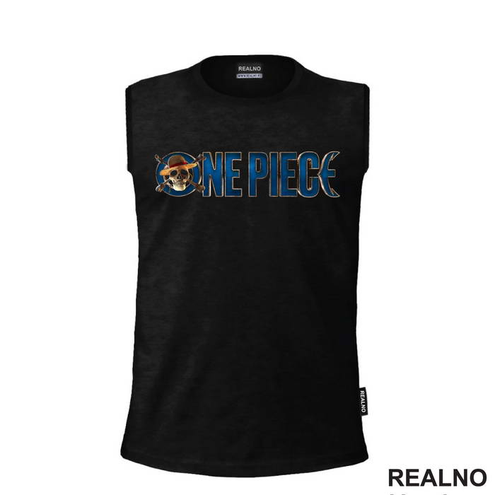 Metallic Logo - One Piece - Majica