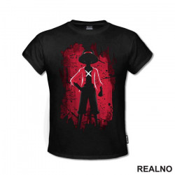 Luffy - Red - One Piece - Majica