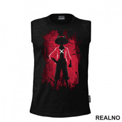 Luffy - Red - One Piece - Majica