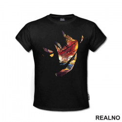 Angry Luffy - Double Exposure - One Piece - Majica