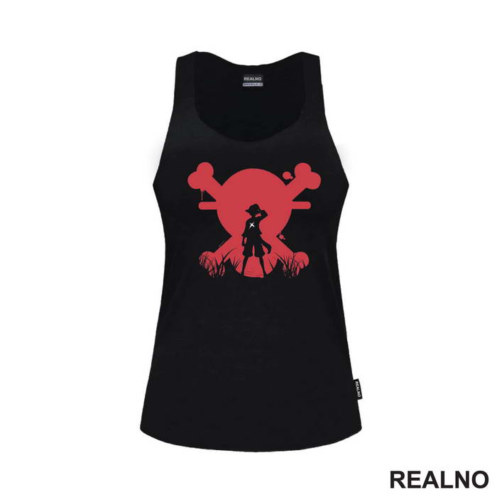 Red Skull - One Piece - Majica