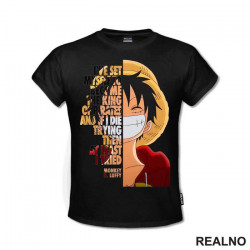 I've Set Myself to Become The King Of The Pirates - One Piece - Majica