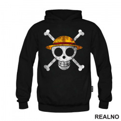 Skull With Hat - One Piece - Duks