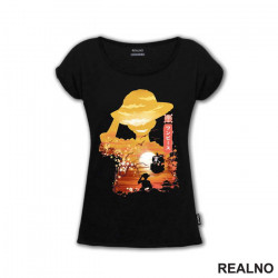 OUTLET - Crna ženska majica veličine S - One Piece OUTLET - Crna ženska majica veličine S - One Piece