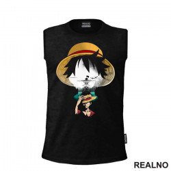 Head - Luffy - One Piece - Majica