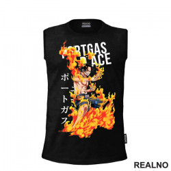 Portgas D. Ace - One Piece - Majica