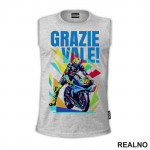 Grazie Vale - Rossi - VR - 46 - MotoGP - Sport - Majica
