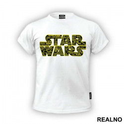 Quotes In Form Of The Logo - Star Wars - Majica