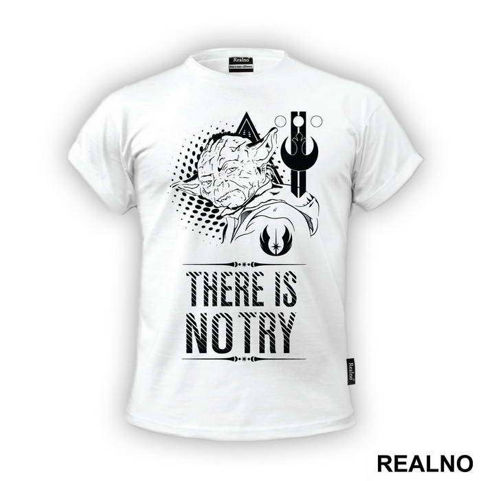There Is No Try - Green Yoda - Star Wars - Majica