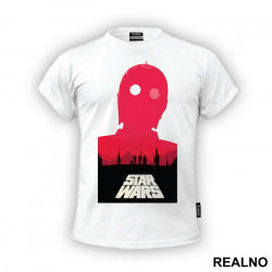 C3PO - Star Wars - Majica