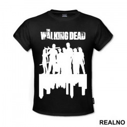 The Black Splatter - The Walking Dead - Majica