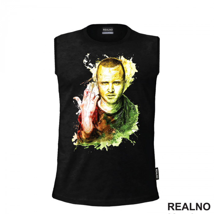 Jessie Pinkman Splash - Breaking Bad - Majica Jessie Pinkman Splash - Breaking Bad - Majica
