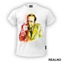 Saul Goodman Splash - Breaking Bad - Majica Saul Goodman Splash - Breaking Bad - Majica