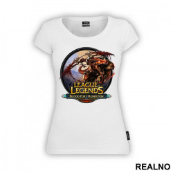 Bloodfury Renekton - League Of Legends - Majica