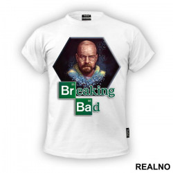 Walter Black Hexagon - Breaking Bad - Majica Walter Black Hexagon - Breaking Bad - Majica