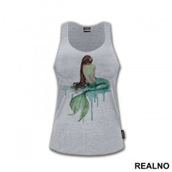 Mermaid Sitting - Sirene - Majica