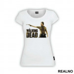 Rick Grimes and Logo - The Walking Dead - Majica