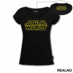 Yellow logo - Star Wars - Majica