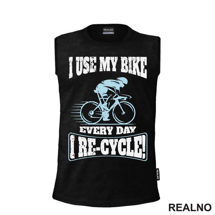I Re-cycle - Bickilovi - Bike - Majica