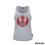Rogue One - Red Rebel Alliance Logo - Star Wars - Majica