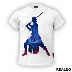 Rey And Kylo Ren - Star Wars - Majica Rey And Kylo Ren - Star Wars - Majica