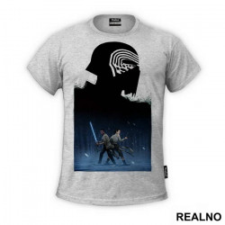 Kylo Ren, Young Rey And Finn - Star Wars - Majica Kylo Ren, Young Rey And Finn - Star Wars - Majica