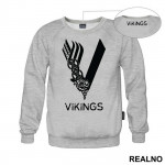 Logo - White - Vikings - Duks