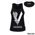Logo - White - Vikings - Majica