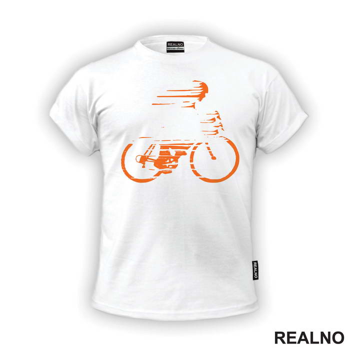 Orange Contour - Bickilovi - Bike - Majica