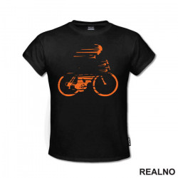 Orange Contour - Bickilovi - Bike - Majica