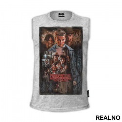 Brown Picture - Stranger Things - Majica