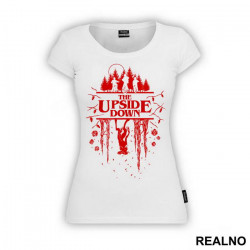 OUTLET - Bela ženska majica veličine S - Stranger Things